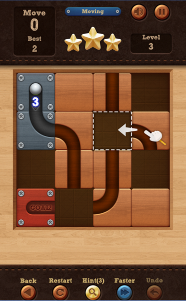  Roll the Ball: slide puzzle для Android Логические игры  - 3-9