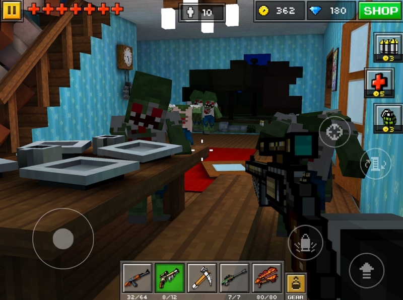  Pixel Gun 3D для Android Экшны, шутеры  - p199n4a9h3178e1rghnksnrt1stt9