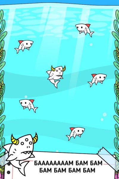  Shark Evolution - Clicker Game для Android Казуальные  - sharkevolutionclickergame2