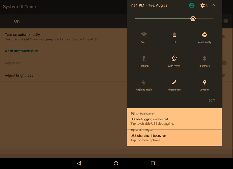  Как включить ночной режим в Android 7.0 Nougat ? Приложения  - kak-vklyuchit-nochnoj-rezhim-v-android-7-0-nougat