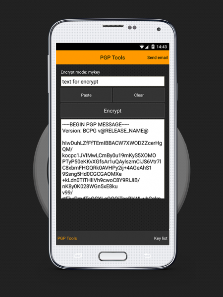  Как шифровать текстовые сообщения на Андроиде ? Приложения  - pgptools2-fill-450x600