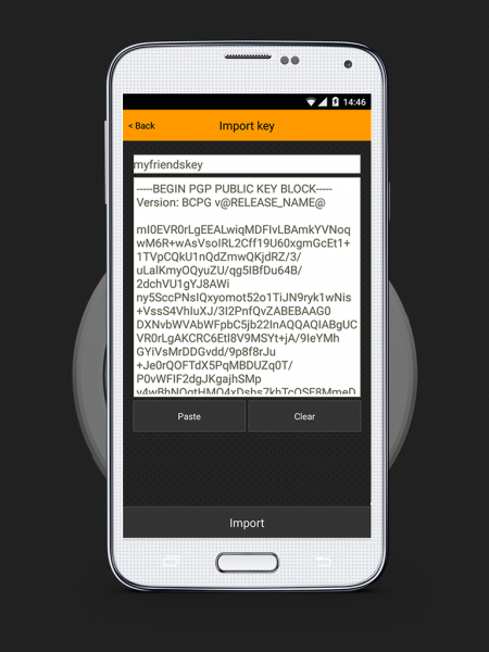  Как шифровать текстовые сообщения на Андроиде ? Приложения  - pgptools3-fill-450x600