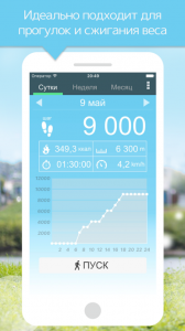 Самый точный шагомер для андроид на русском бесплатно