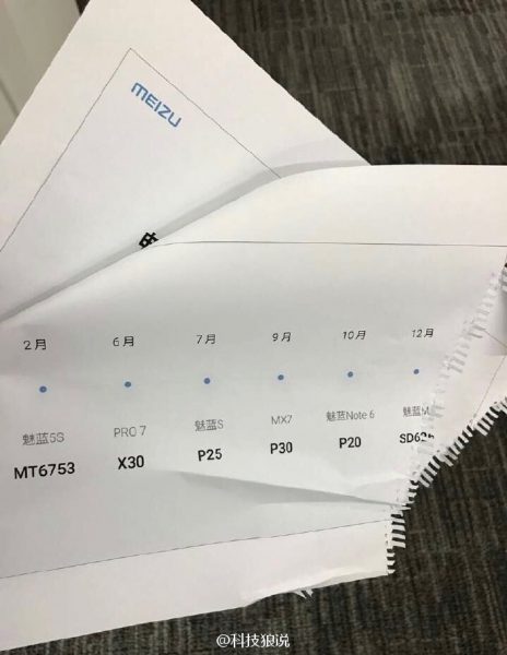  Meizu M741Y сертифицирован в Китае Meizu  - meizu-2017-2-1