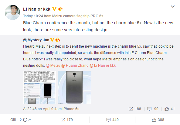  Вице-президент Meizu объявил о будущем анонсе Pro 7 Meizu  - c58f6261ed14f32329aff7a27127fbcd