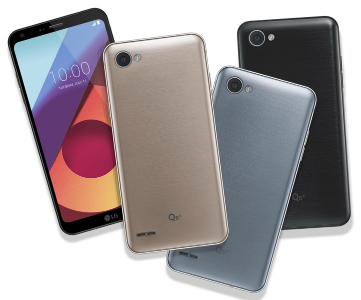  Анонс LG Q6, Q6+ и Q6а – красивые бюджетные гаджеты на Snapdragon 435 LG  - lg_q6_press_03