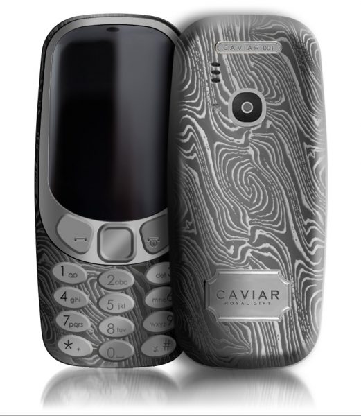  Элитные «путинофоны» Caviar Nokia 3310 за 149 000 рублей Другие устройства  - nokia_3310_caviar_04