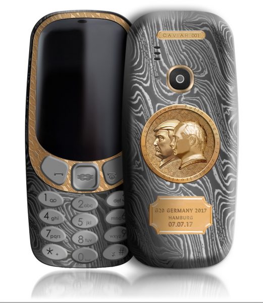  Элитные «путинофоны» Caviar Nokia 3310 за 149 000 рублей Другие устройства  - nokia_3310_caviar_05