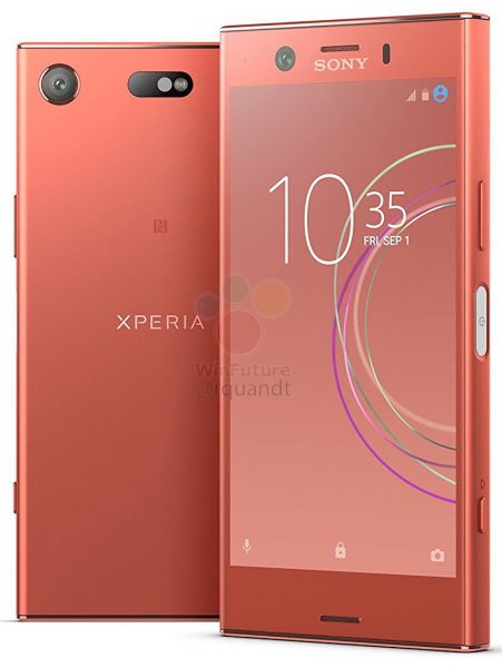  Рендеры Sony Xperia XZ1 Compact в необычном медном цвете Другие устройства  - xperia_xz1_compact_renders_01
