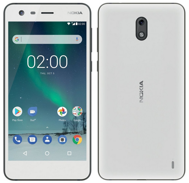  Подтвержден дебют бюджетного смартфона Nokia 2 в ноябре Другие устройства  - nokia-2-renders-evleaks-white