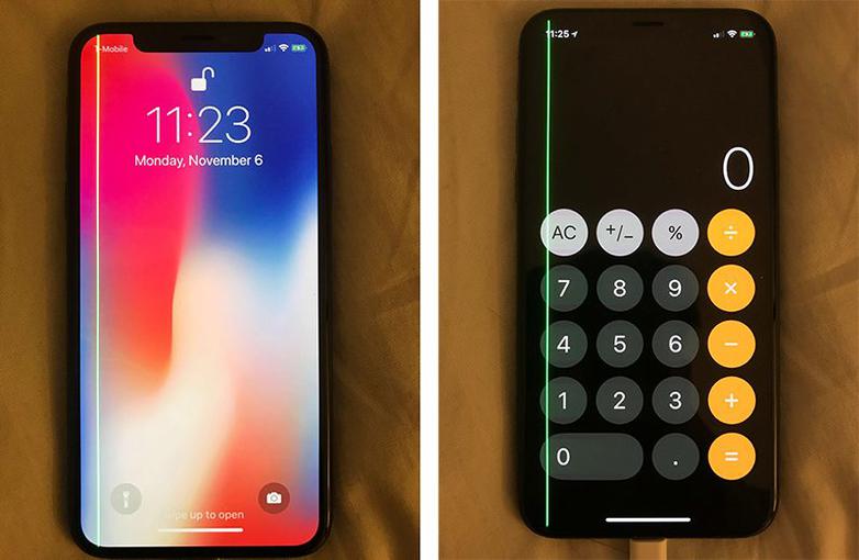  Пользователи негодуют из-за зеленой полоски на экране iPhone X Apple  - 1683cc8df731210d869df6b8cdb6d6b4