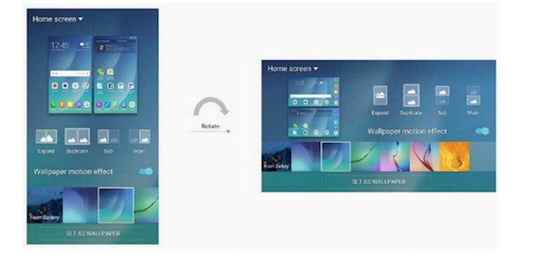  В сети гуляют скриншоты интерфейса нового складного Galaxy X Samsung  - 3.-750