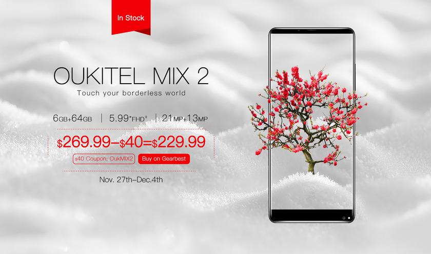  OUKITEL MIX 2 VS Xiaomi MIX 2: скорость работы и внешность Другие устройства  - 34a41d29eea6f39fdbc9a01b5331ca2e