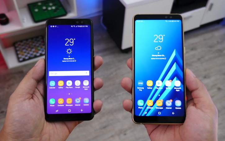  Подробное видео о Samsung Galaxy A8 и А8+ (2018) с двойной фронтальной камерой Samsung  - galaxy_a8_video