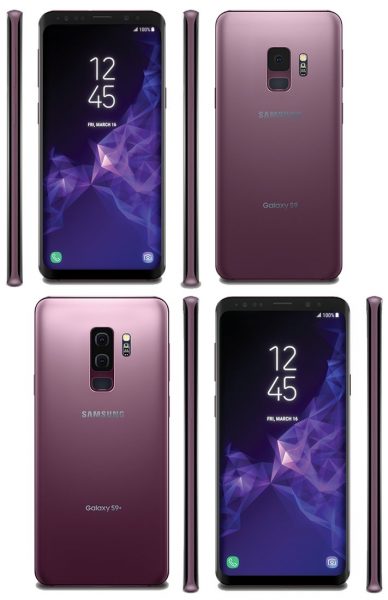  Снимки фиолетового Samsung Galaxy S9 и S9+, расцветки Samsung  - samsung_galaxy_s9_s9plus_lilac_purple-1