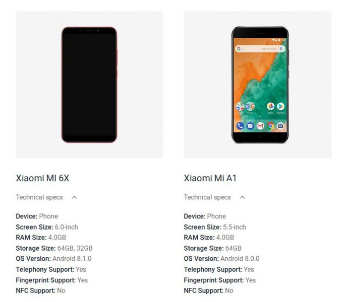  Xiaomi Mi 6X: как можно больше информации о новом гаджете Xiaomi  - Xiaomi_Mi_6X_Android.com_listing_1