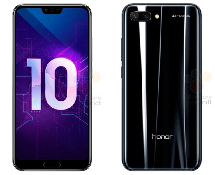  Мощный Huawei Honor 10 раскрыл своё лицо Huawei  - hh3