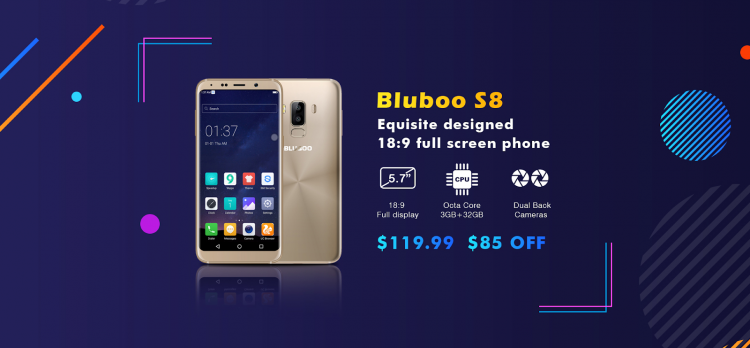  Bluboo S3 со скидкой в $100 на распродаже 12-летия Bluboo Другие устройства  - sm.image007.750