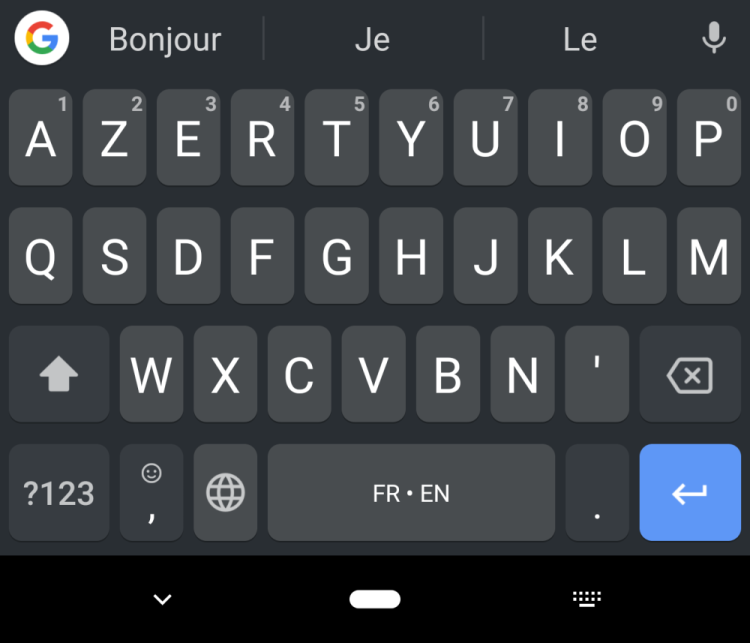  Android P Developer Preview 4. Интересные детали Мир Android  - Keyboard-New.-750