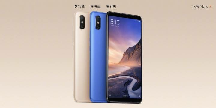  Президент Xiaomi представил гигантский Mi Max Xiaomi  - xiaomi-mi-max-3-lin-bin-renders-5