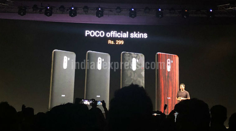  Анонс Xiaomi Pocophone F1 (Poco F1): бюджетный, но флагман Xiaomi  - poco-f1-skins