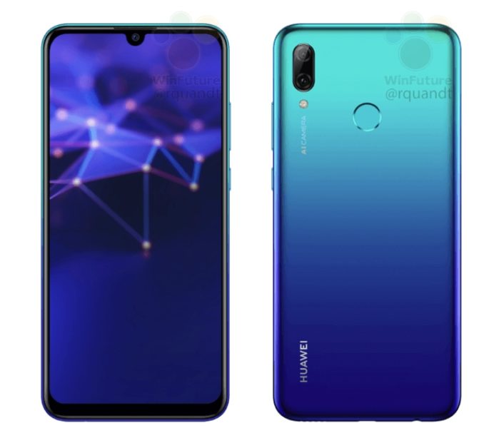  Huawei P Smart 2019: новые официальные рендеры Huawei  - psmart1