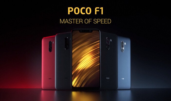  Xiaomi: все самые последние модели начиная от недорогих до флагманских Xiaomi  - PocoPhone-F1-all-color