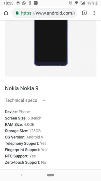  Google раскрыл подробности нового Nokia 9 PureView Другие устройства  - sm.03.400