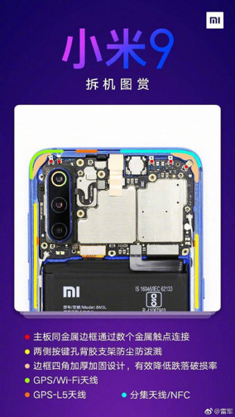  Разборка Xiaomi Mi 9: плюсы и минусы гаджета Xiaomi  - 68418ffbly1g0o9fs00y9j20u01hcq9f