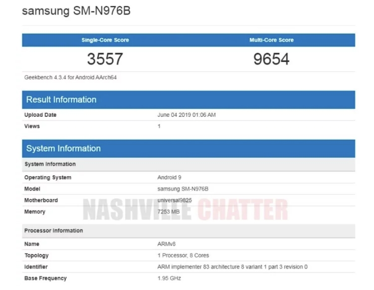  Samsung Galaxy Note 10 с 5G засветился в бенчмарке с 12 Гбайт оперативки Samsung  - gn2