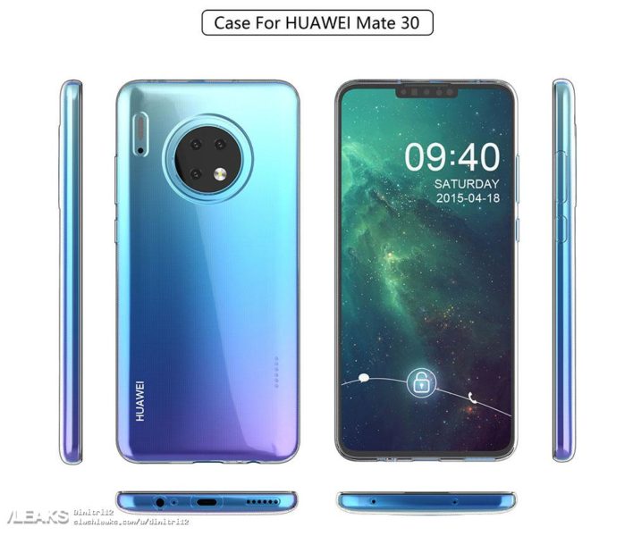  Качественные рендеры Huawei Mate 30 Huawei  - huawei-mate-30-rendered-by-case-maker-189