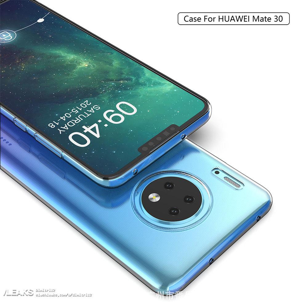 Качественные рендеры Huawei Mate 30 Huawei  - huawei-mate-30-rendered-by-case-maker