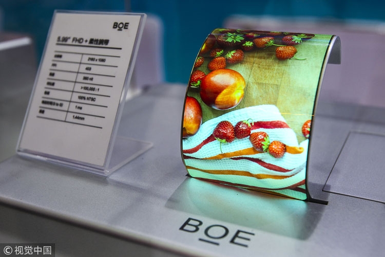  BOE удвоит выпуск гибких OLED - экранов Другие устройства  - boe