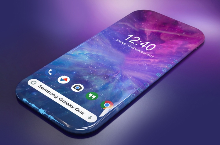  Samsung проектирует мобильный гаджет с 3D-дисплеем Samsung  - galaxy1