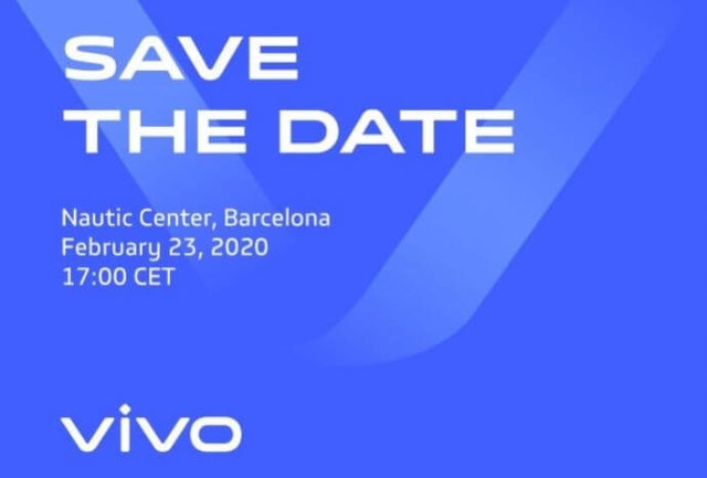  Vivo покажет новый флагман в феврале на MWC 2020 Другие устройства  - Vivo-MWC-2020-February-23-event-640x433