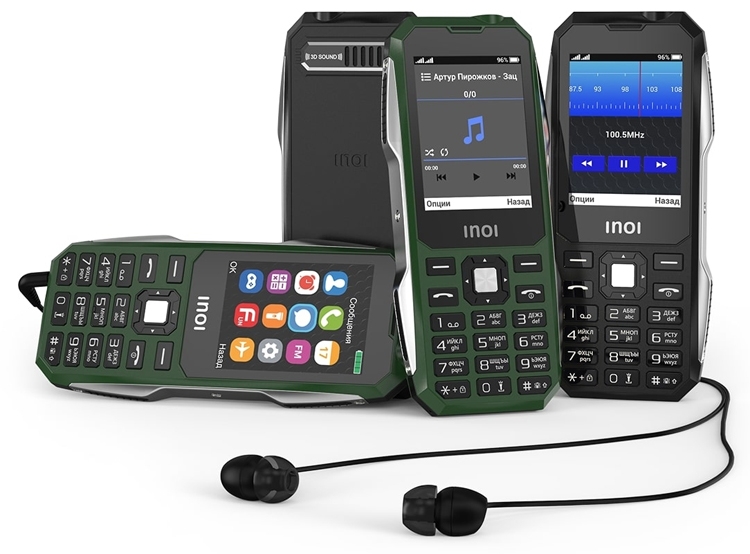  Российский телефон для военных без камеры и Bluetooth Другие устройства  - inoi4