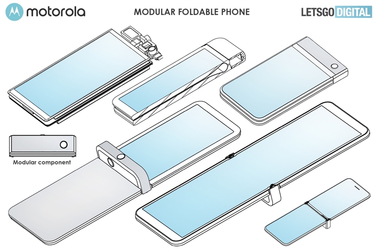  Новый гибкий смартфон Motorola razr c модульной конструкцией Другие устройства  - moto6
