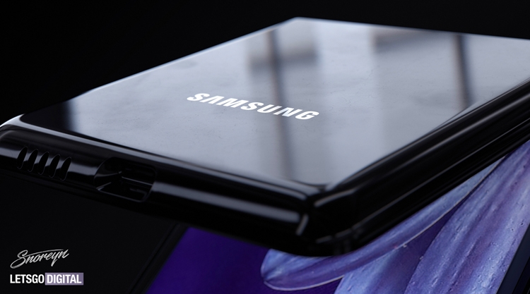  Samsung Galaxy Z Flip с гибким экраном. Рендеры Samsung  - flip4