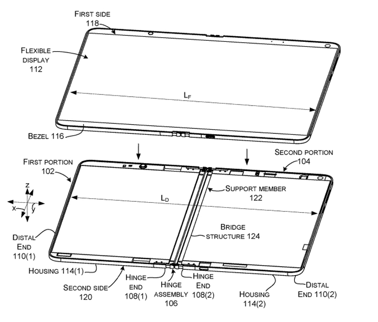  Патент раскрывает возможную разработку Microsoft Surface Другие устройства  - ms1
