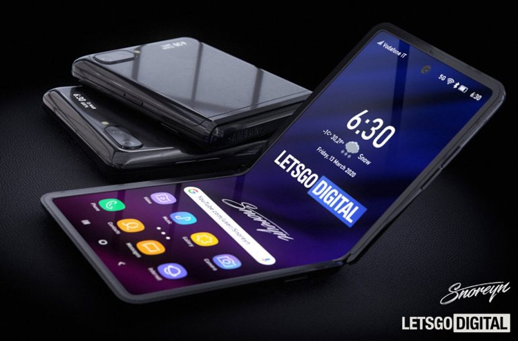  В Samsung размышляет над смартфоном-раскладушкой с гибким экраном и не только Samsung  - sam1
