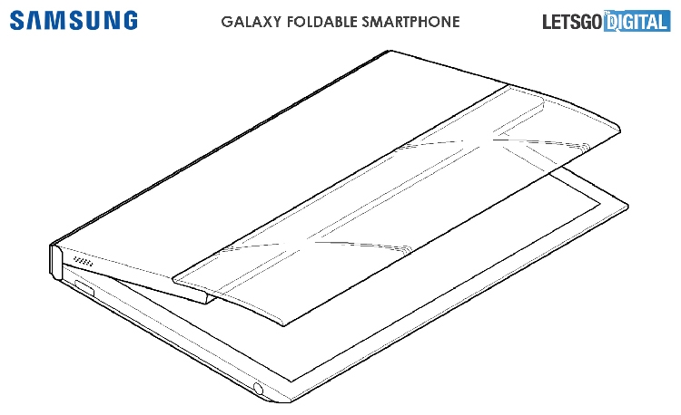  В Samsung размышляет над смартфоном-раскладушкой с гибким экраном и не только Samsung  - sam2