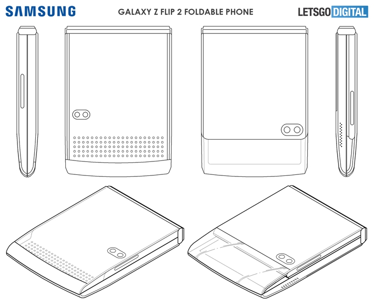  В Samsung размышляет над смартфоном-раскладушкой с гибким экраном и не только Samsung  - sam3