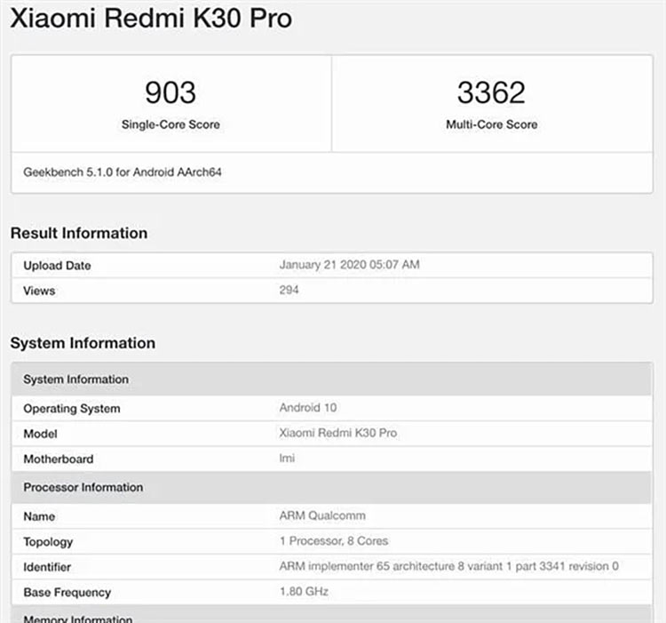  Redmi в K30 Pro 5G: никакой перфорации экрана ради выдвижной камеры Xiaomi  - 02