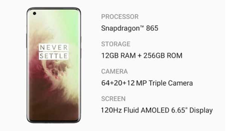  Раскрыты характеристики OnePlus 8 Pro 5G: Snapdragon 865 и 120-Гц дисплей Другие устройства  - one1-2