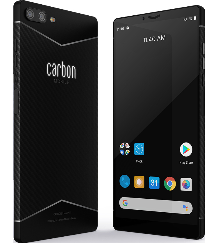  Carbon 1 Mark II: первый смартфон из углеродного волокна Другие устройства  - carbon2