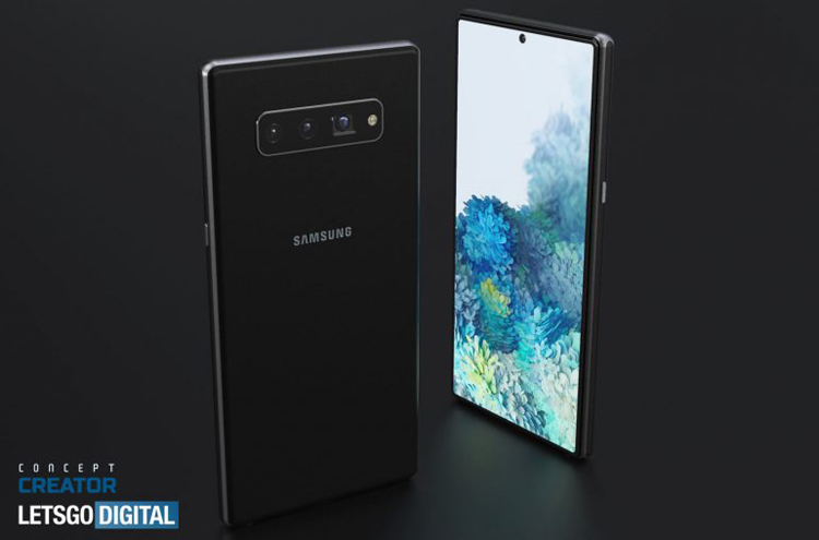  Samsung Galaxy Note 20 5G появился на концепт-рендерах Samsung  - note1-1
