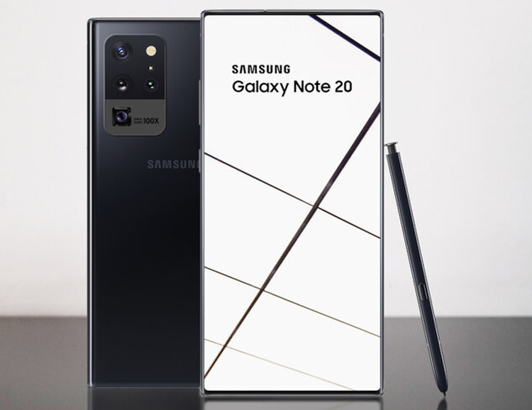  Базовые версии Samsung Galaxy Note 20 будут иметь 128 Гбайт флеш-памяти Samsung  - note1