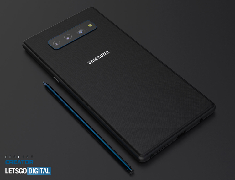  Samsung Galaxy Note 20 5G появился на концепт-рендерах Samsung  - note2-1
