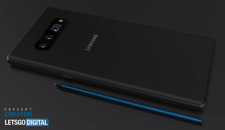  Samsung Galaxy Note 20 5G появился на концепт-рендерах Samsung  - note5