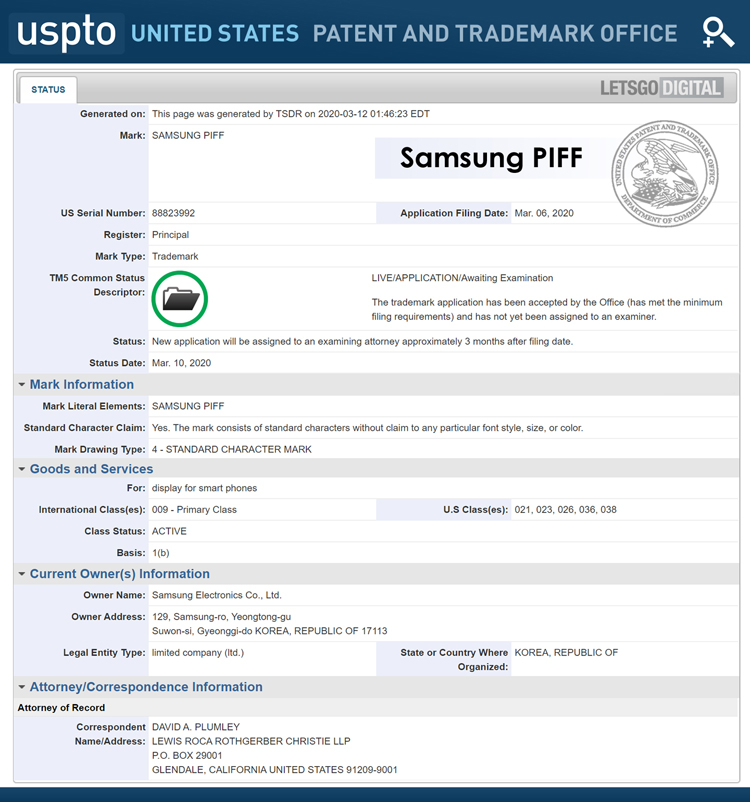  Samsung PIFF - это новое поколение дисплеев для смартфонов Samsung  - piff2